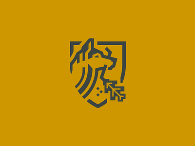 Charlton Shield brand design dog husky identity lines logo minimal thick type vector woodworking