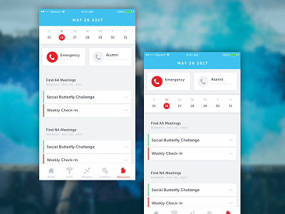 Spera Health Screens app app design daily ui flat ios mobile platform ui user experience ux