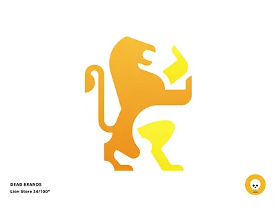 Lion Store brands dead brands lion lion store logo sketch
