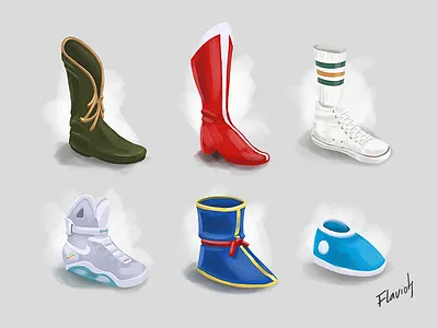Pop Feet cartoon character character design movies pop pop culture