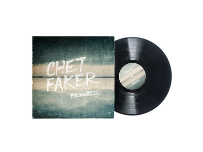 Chet Faker - Backwards chet faker lettering long play lp music typography vynil