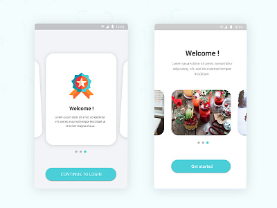 Walkthroughs app app ui material design material ui material ui kit mobile kit mobile ui mobile ui kit walkthroughs