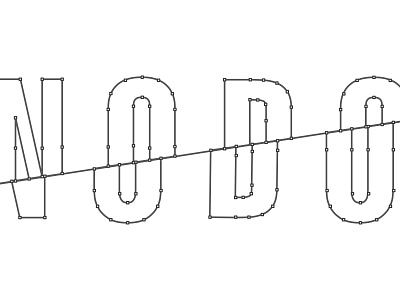 Nodo / Node logo node nodo type typography