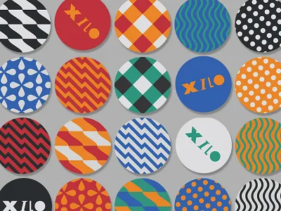 Xilo Sticks colorful pattern stick