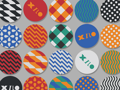 Xilo Sticks colorful pattern stick