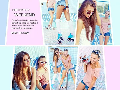 DesignLab Course: Fashion Website cute designlab fashion website