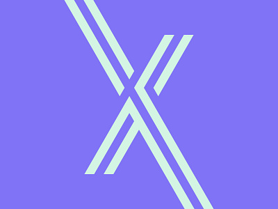 #Typehue Week 24: X challenge colour design geometric type typehue typography weekly x
