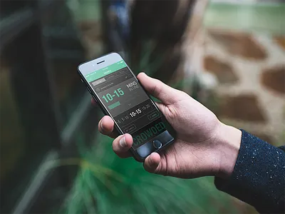 Que App - Input Wait Times design icon interface ios iphone logo mobile ui ux