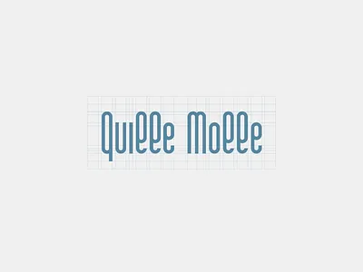 Quille Molle bordeaux brand game grid logo logotype