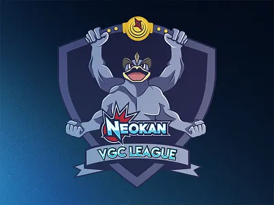 POKEMON eSport • NEOKAN VGC LEAGUE competition esport fighters gaming league logo neokan pokemon shield tournament vgc video games