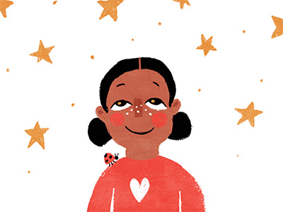 Hello Stars child childrens book ladybug stars