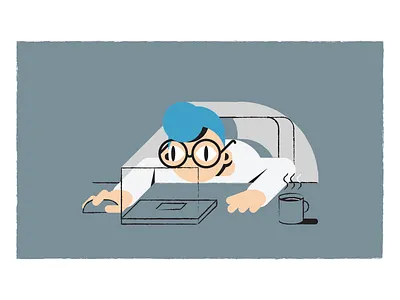 It's 2AM...I should sleep 💤 avatar coffee design laptop late night