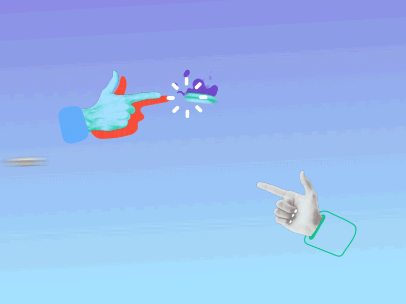 Competition collage graphics motion trend