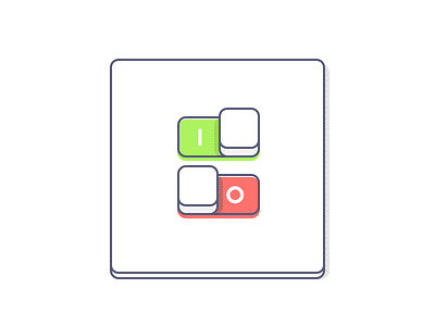 Daily UI #015 - On/Off Switch daily ui pop art