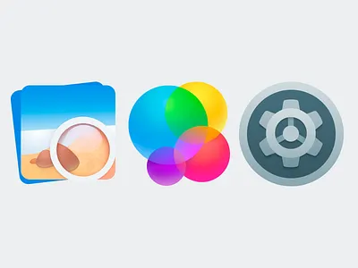Some icons for OS X apple game center icons mac osx settings tuts