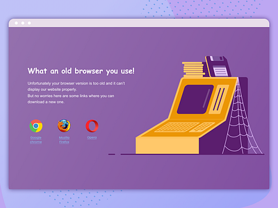 Old Browser browser comic sans empty state ui old browser old computer uix ux