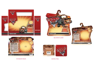 Cars Toons Mater's Tall Tales Packaging