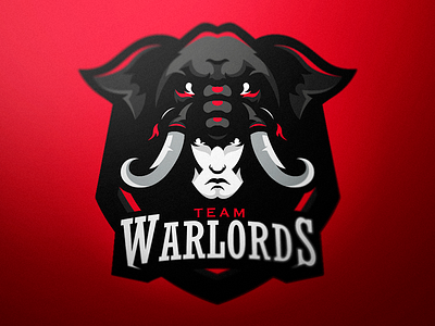 Warlords branding caelum esport identity logo logotype mascot sport