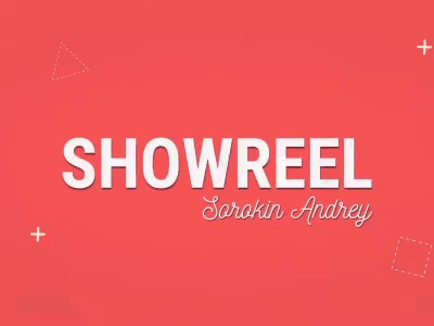 Reel 2017 showreel text tittle