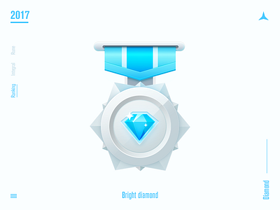 Bright diamond icon