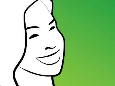 Self portrait: first pass