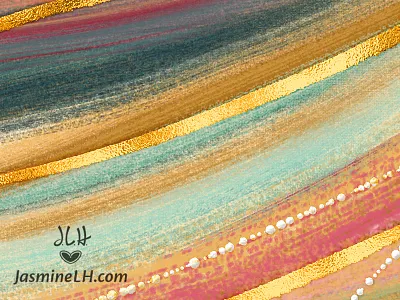 Adobe Munch Contest | Background Detail 1 adobe brushes contest digital paint edvard munch gold foil illustration munchcontest painting photoshop the scream