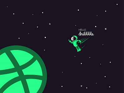 Hello Dribbble! debut dribbble first hello shot