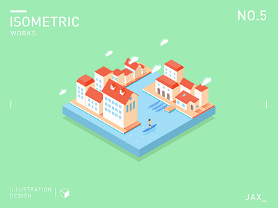 Little story NO.5 design illustrator isometric ps vector