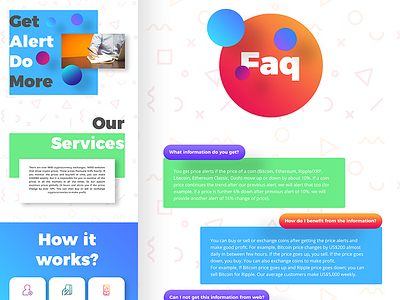 Homepage Design for Crypto-currency Exchangers bitcoin currency exchange home page landing page litecoin ui usd ux webpage website