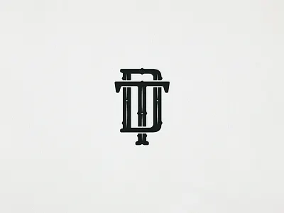 TD Monogram branding letters logotype monogram symbol typography