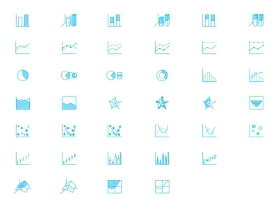Charts Icons chart icons ui