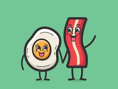 Sunny 🍳 | The Pancake Buddies bacon breakfast buddy egg friends happy pancake