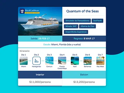 Cruise Booking for Travel Agency agency booking cruise cruiser room royal caribbean sea ship travel