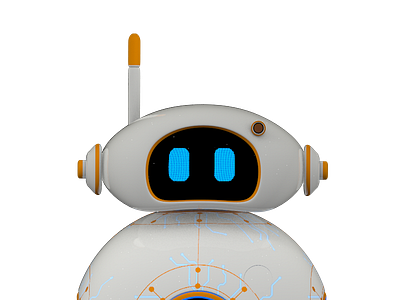 Bot bot company electric eve mascot rolling wally