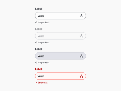 Text field design system field input state text field ui