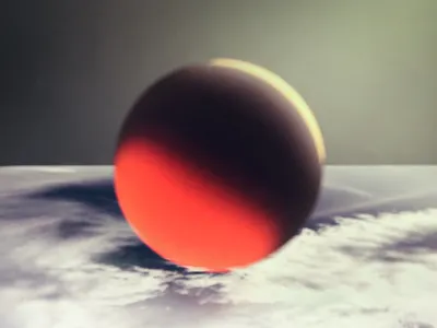 Out of the Silent Planet 3d blender cslewis sci fi