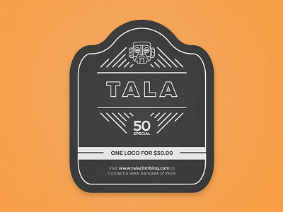 Fitty Dolla Special branding limited logo print special tala vector web