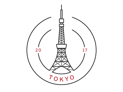 Tokyo Icon city icon icon illustrator japan tokyo vector