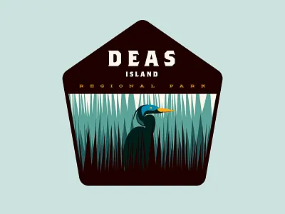 Patch Closeup branding illustration parks patches retro typography vintage