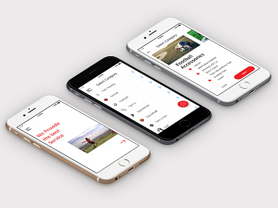 Sports Accessories Online app ios mobile ui ux