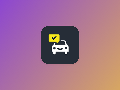 DRIVEMARK™ by KATSANA - Temporary App Icon behaviour details driving gradient graph katsana map mobile app statistics timeline tracking