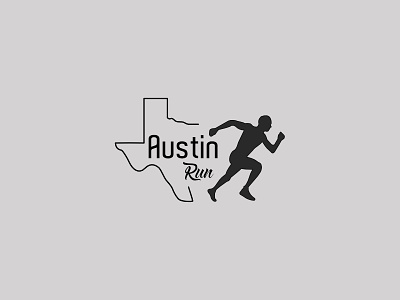 Austin Run affinity designer logo thirtylogos