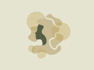 Waves clean illustration illustrator minimal pattern shapes silhouette vector