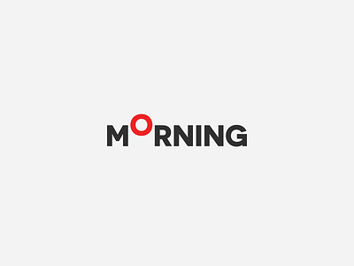 Morning fun logo morning sun wordmark