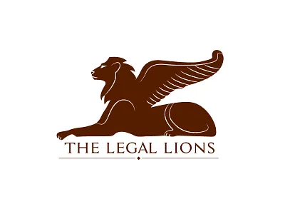 The Legal Lion adobe illustration logo creation