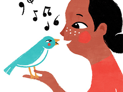 Hello Bird bird childrens book sing