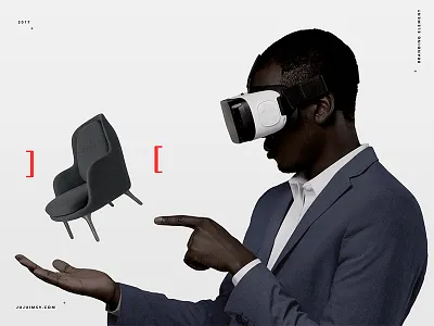 Visual for juju | imsv branding branding hololens htc vive illustration key visual kv mike oculus photo vr yukhtenko