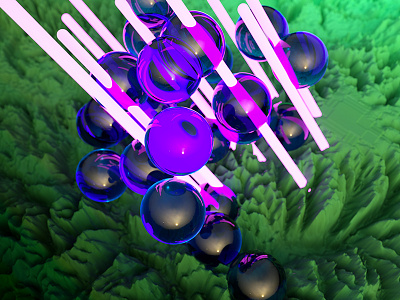 Orbs & Stuff 3d abstract c4d cgi cinema 4d daily octane render