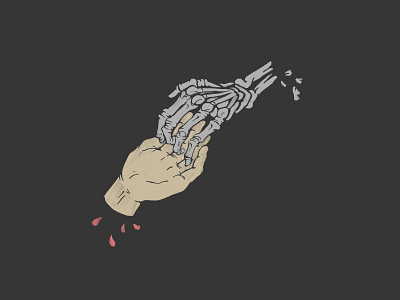 Important Business drawing illustrating illustrator skeleton