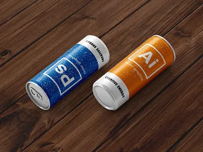 CC -Creative Can- graphic design package design
